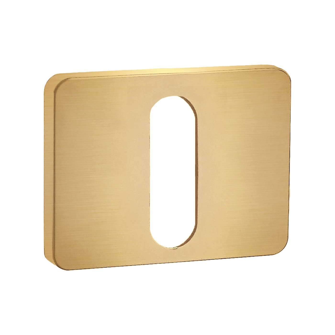Szyld Krótki Prostokątny Klucz Złoty Kuchinox LK7_G01A do Klamki MALI