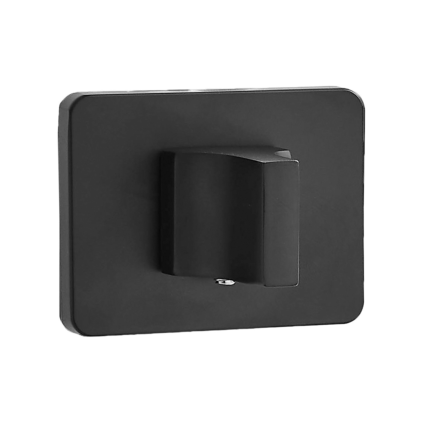 Szyld Krótki Prostokątny WC Czarny Kuchinox LK7_903A do Klamki MALI