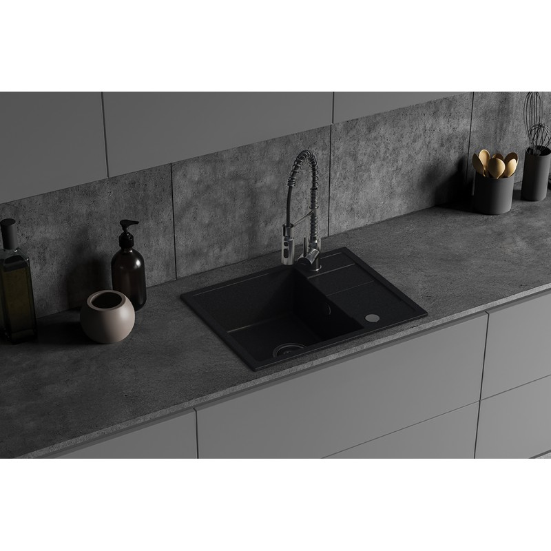 Bateria Zlewozmywakowa Stojąca Sprężyna Chrom SERPEN Kuchinox Bateria Zlewozmywakowa Stojąca Sprężyna Chrom SERPEN Kuchinox