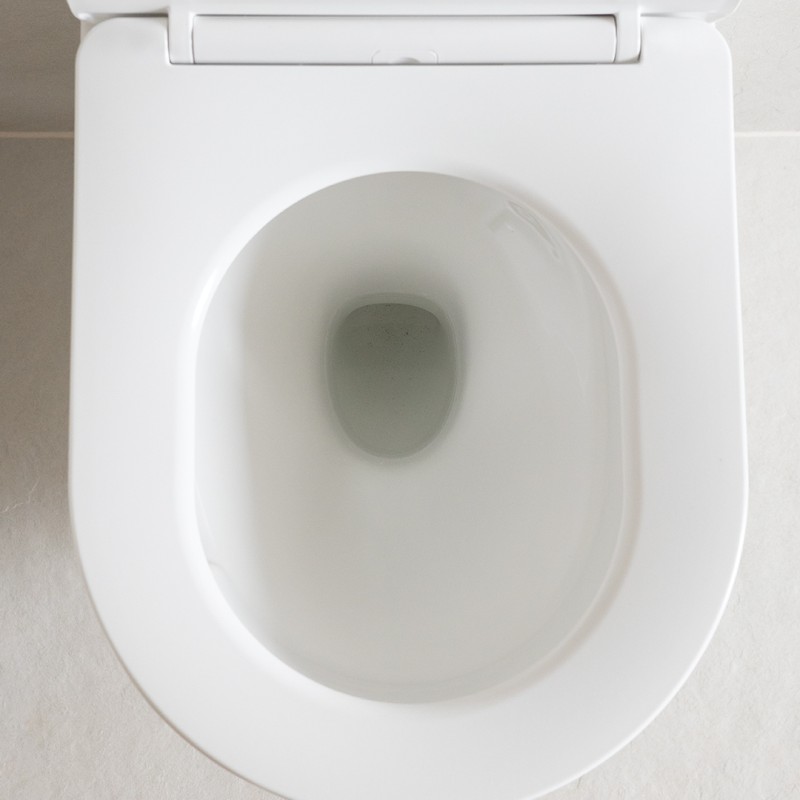 Miska Ustępowa WC Wisząca Bezkołnierzowa z Deską Desna CycleON 2.0 Laveo