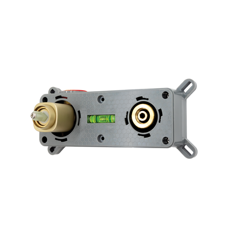 Bateria Umywalkowa Podtynkowa TORES Czarna Laveo, BVT_722P