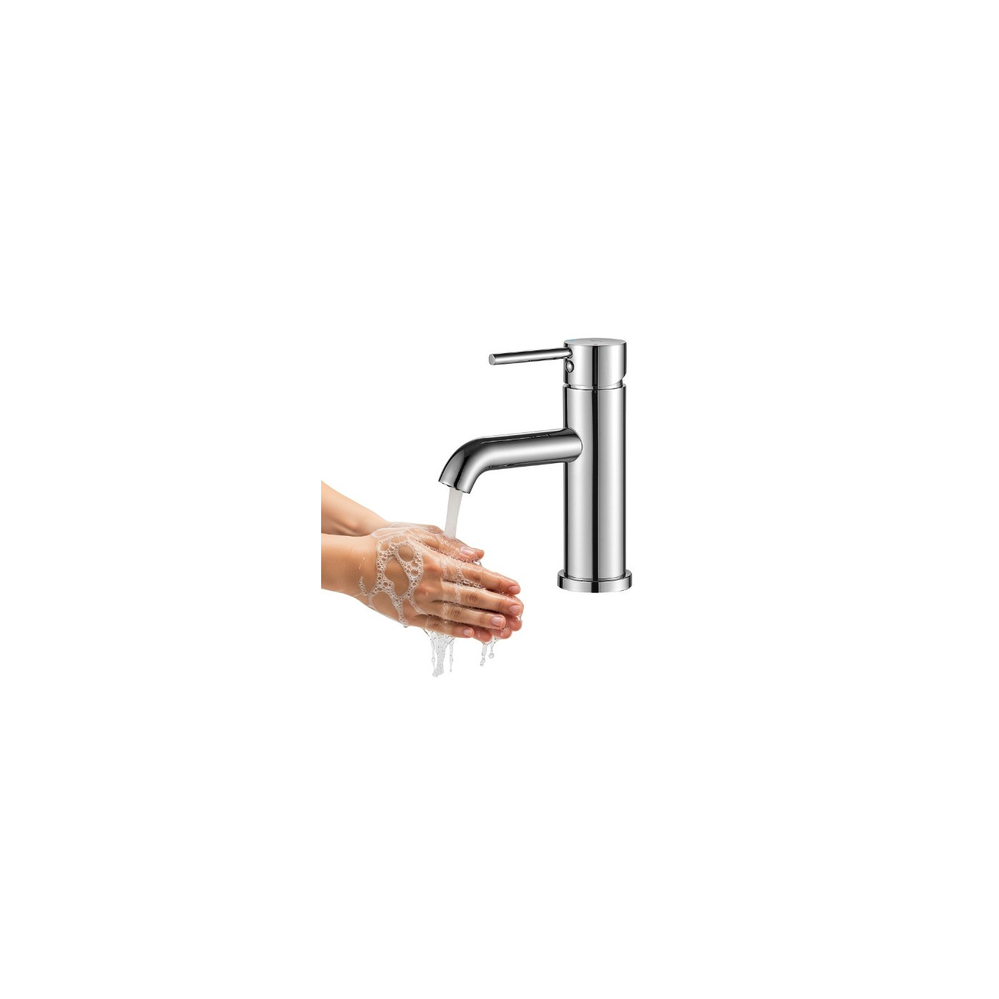 Bateria Umywalkowa Stojąca bez korka Chrom NOIA Kuchinox BNK_020D