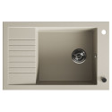 Zlew Zlewozmywak Granitowy beżowy z Półociekaczem Pionier Zlew Zlewozmywak Granitowy beżowy z Półociekaczem Pionier