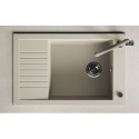 Zlew Zlewozmywak Granitowy beżowy z Półociekaczem Pionier Zlew Zlewozmywak Granitowy beżowy z Półociekaczem Pionier