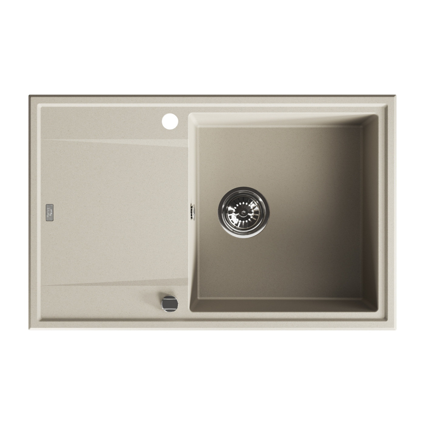 Zlew Zlewozmywak Granitowy Beżowy Megalo Zlew Zlewozmywak Granitowy Beżowy Megalo