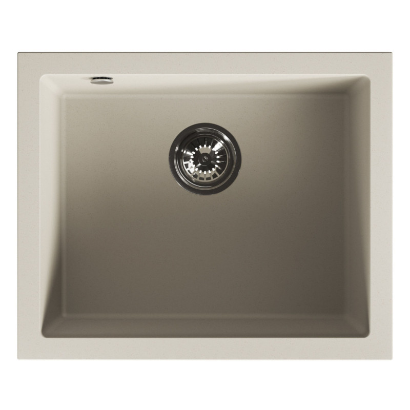 Zlew Zlewozmywak Granitowy Beżowy Podwieszany IBIZA Zlew Zlewozmywak Granitowy Beżowy Podwieszany IBIZA