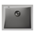 Zlew Zlewozmywak Granitowy Szary Podwieszany IBIZA Zlew Zlewozmywak Granitowy Szary Podwieszany IBIZA