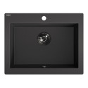 Zlew Zlewozmywak Granitowy Czarny KOMODO