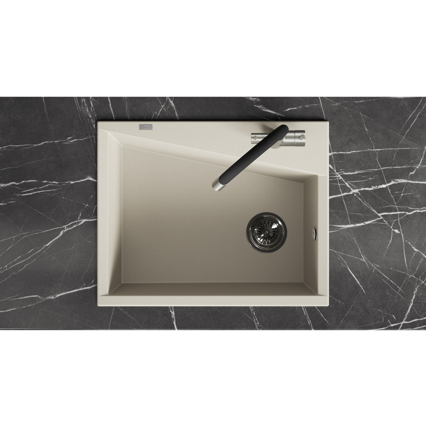 Zlew Zlewozmywak Granitowy Beżowy GRENADA Zlew Zlewozmywak Granitowy Beżowy GRENADA