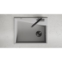 Zlew Zlewozmywak Granitowy Szary GRENADA