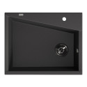 Zlew Zlewozmywak Granitowy Czarny GRENADA