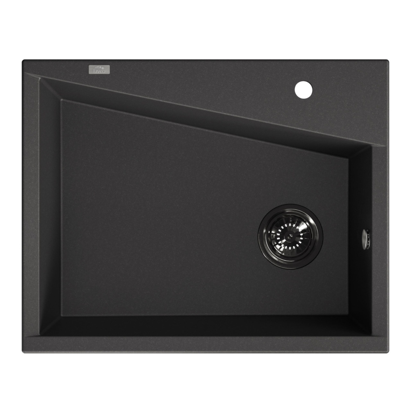 Zlew Zlewozmywak Granitowy Czarny GRENADA