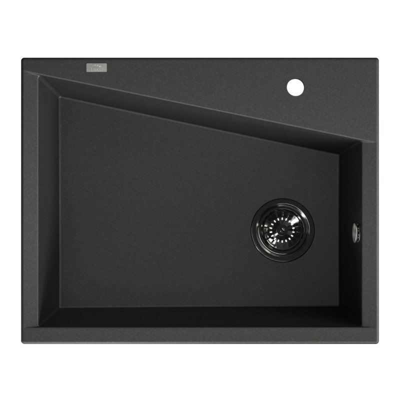Zlew Zlewozmywak Granitowy Czarny GRENADA