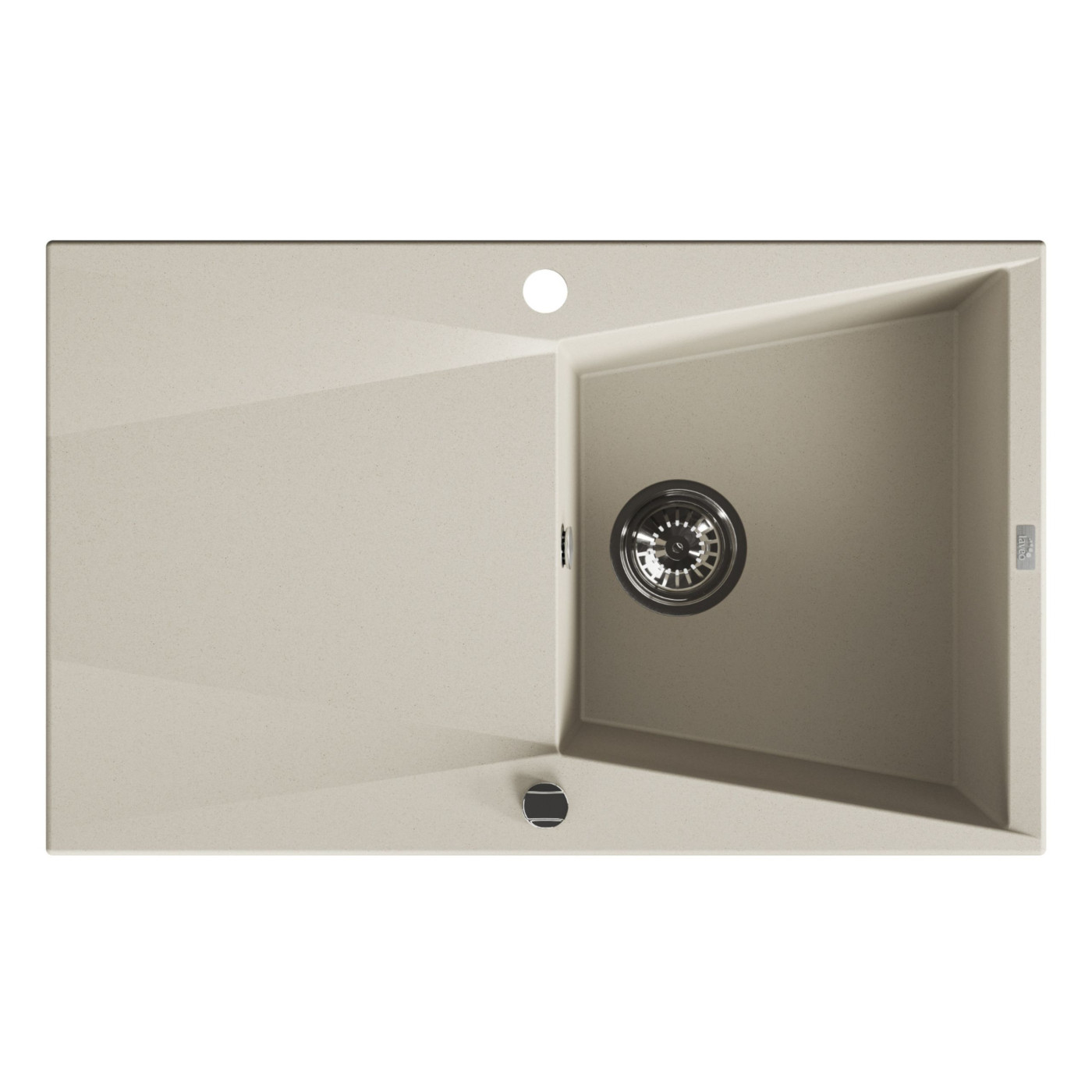 Zlew Zlewozmywak Granitowy Beżowy GRENADA Zlew Zlewozmywak Granitowy Beżowy GRENADA